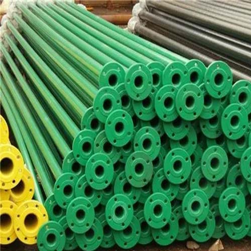 阳江涂塑钢管施工案例